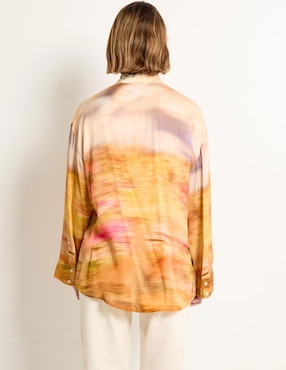 Camisa Pinko manga larga para mujer