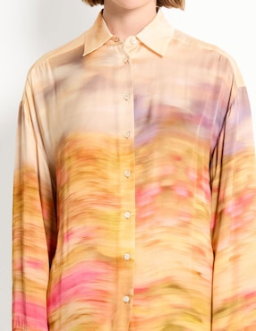 Camisa Pinko manga larga para mujer