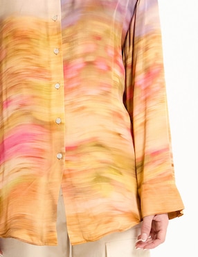 Camisa Pinko manga larga para mujer