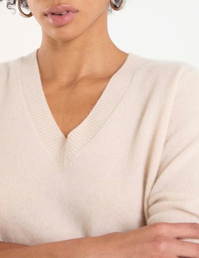 Suéter Pennyblack cuello v para mujer