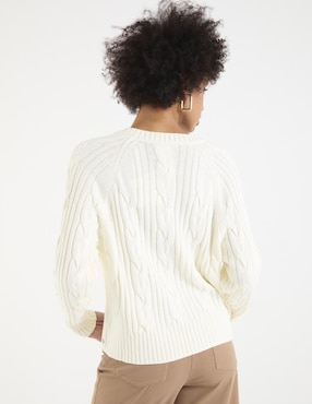 Suéter Pennyblack cuello V para mujer