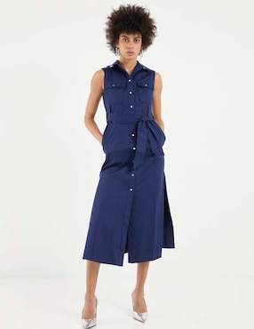 Vestido midi casual Pennyblack para mujer