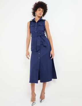 Vestido midi casual Pennyblack para mujer