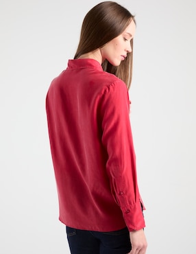 Camisa Pennyblack de algodón manga larga para mujer