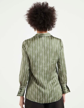 Camisa Pennyblack de algodón manga larga para mujer