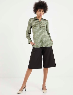 Camisa Pennyblack de algodón manga larga para mujer