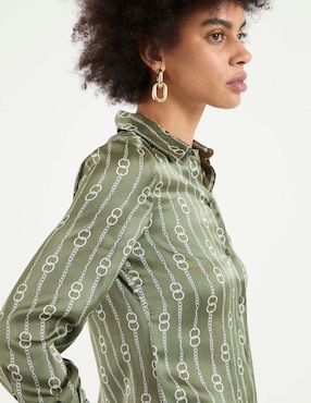 Camisa Pennyblack de algodón manga larga para mujer