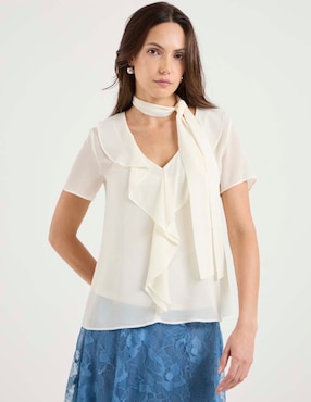 Blusa Pennyblack manga corta para mujer