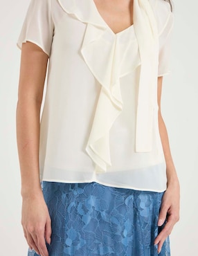 Blusa Pennyblack manga corta para mujer
