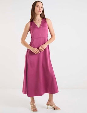 Vestido midi casual Pennyblack para mujer