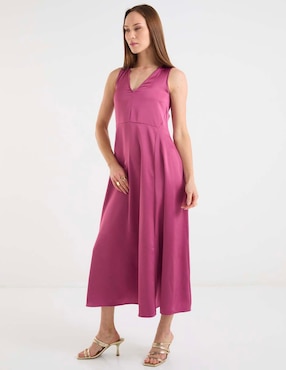 Vestido midi casual Pennyblack para mujer
