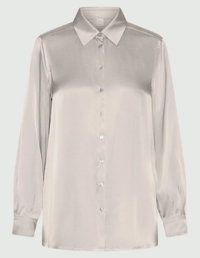 Camisa Marella de algodón manga larga para mujer