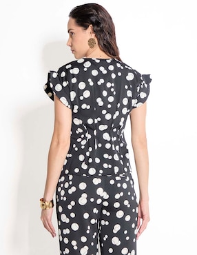 Blusa Marella manga corta para mujer