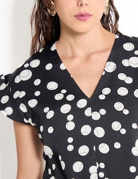 Blusa Marella manga corta para mujer
