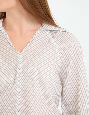 Camisa Marella manga larga para mujer