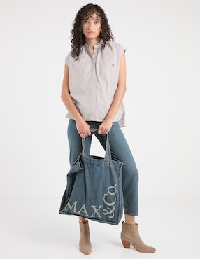 Blusa Max&Co manga corta para mujer