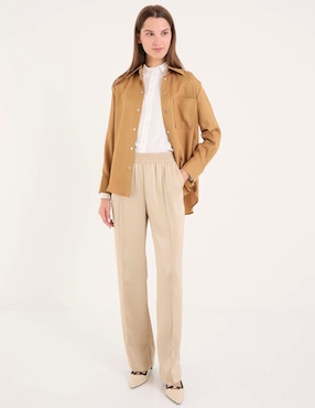 Sobrecamisa Max&Co de algodón manga larga para mujer