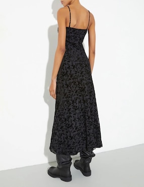 Vestido crop de fiesta Max&Co escote V