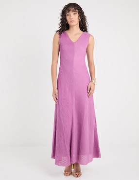 Vestido largo casual Max&Co para mujer
