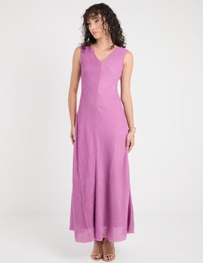 Vestido largo casual Max&Co para mujer