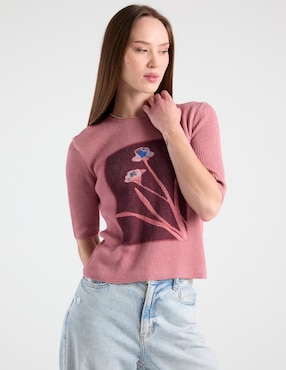 Blusa Max&Co manga corta para mujer