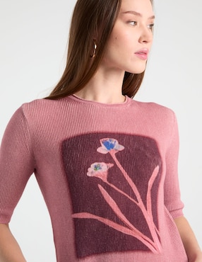 Blusa Max&Co manga corta para mujer