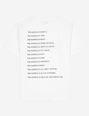 Playera manga corta The Kooples cuello redondo para mujer