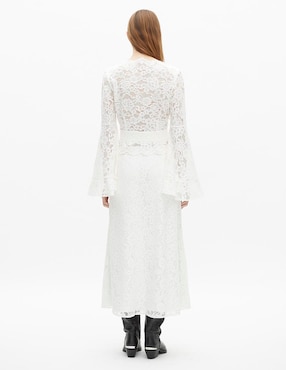 Blusa The Kooples manga larga para mujer