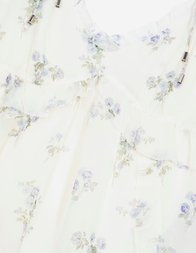 Top The Kooples escote v tirante delgado