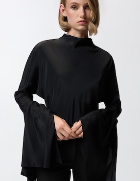 Blusa Pinko manga larga para mujer