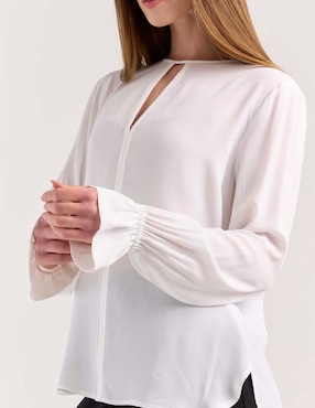Blusa Pinko manga larga para mujer