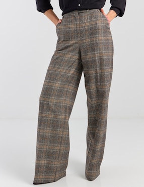 Pantalón relaxed Pinko wide leg para mujer