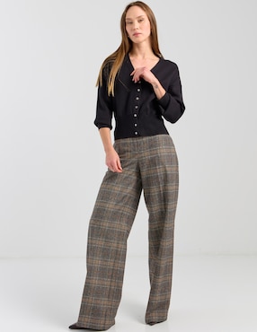 Pantalón relaxed Pinko wide leg para mujer