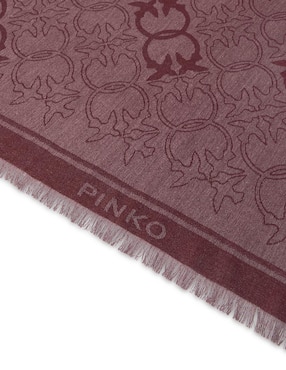 Mascada Pinko con estampado logo para mujer