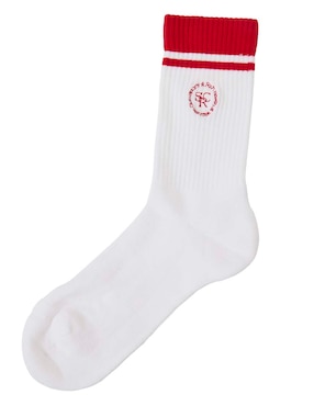 Calcetín Sporty & Rich de algodón para mujer