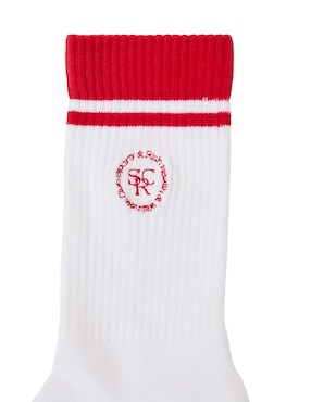 Calcetín Sporty & Rich de algodón para mujer