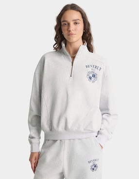 Sudadera con bolsillos Sporty & Rich Beverly Hills para mujer