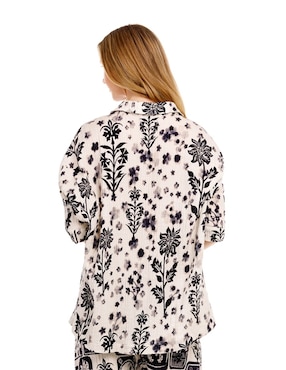 Blusa Agua Bendita manga larga para mujer