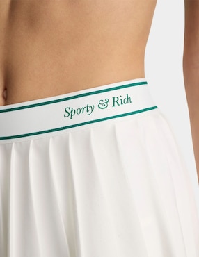 Falda mini Sporty & Rich a la cintura