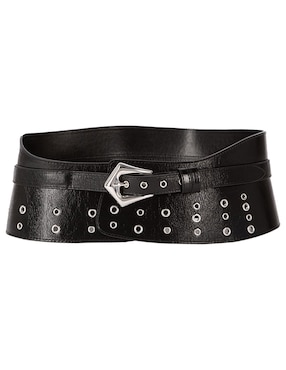 Cinturón The Kooples de piel para mujer