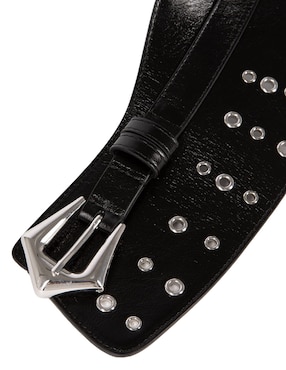 Cinturón The Kooples de piel para mujer
