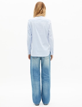 Camisa The Kooples de algodón manga larga para mujer