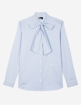 Camisa The Kooples de algodón manga larga para mujer