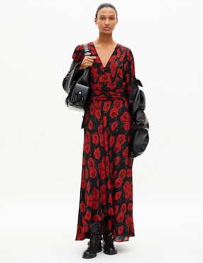 Vestido largo casual The Kooples para mujer