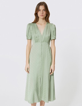 Vestido midi casual The Kooples para mujer
