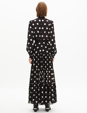 Falda maxi The Kooples a la cintura