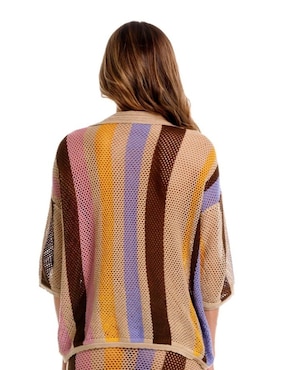 Blusa Agua Bendita Resort 26 manga 3/4 para mujer