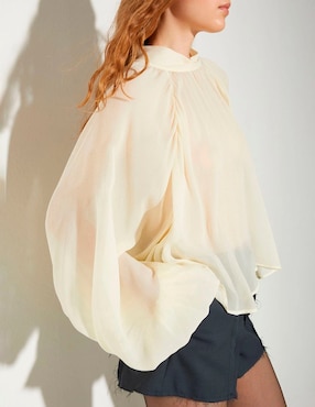 Blusa Max&Co manga larga para mujer