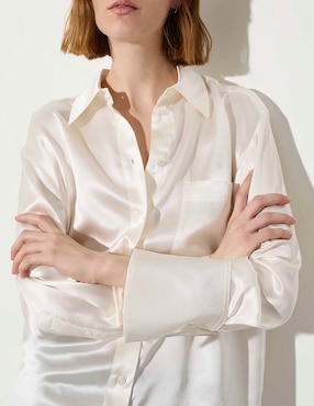 Blusa Max&Co manga larga para mujer