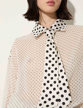 Blusa Max&Co manga larga para mujer